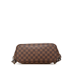 ルイ ヴィトン ダミエ ネヴァーフルPM ハンドバッグ トートバッグ N51109 ブラウン PVC レザー レディース LOUIS VUITTON 【中古】