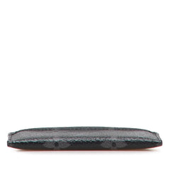 ルイ ヴィトン モノグラム エクリプス ポルト カルト ダブル カードケース M62170 ブラック PVC レザー メンズ LOUIS VUITTON 【中古】