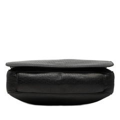 ディオール ディオール オム ショルダーバッグ メッセンジャーバッグ ブラック レザー メンズ Dior 【中古】