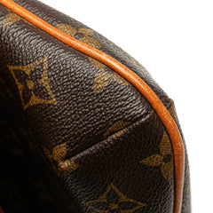 ルイ ヴィトン モノグラム ミュゼット タンゴ ショート ショルダーバッグ ハンドバッグ M51257 ブラウン PVC レザー レディース LOUIS VUITTON 【中古】