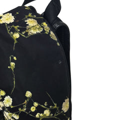 ジバンシー フローラル バックパック リュック ブラック ナイロン メンズ Givenchy 【中古】