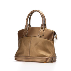 ルイ ヴィトン スハリ ロックイット ハンドバッグ M95710 ブロンズ ゴールド レザー レディース LOUIS VUITTON 【中古】