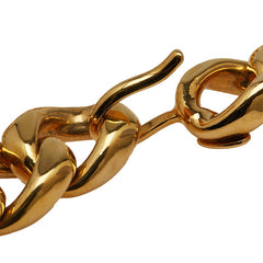 シャネル ココマーク チェーン ネックレス ゴールド メッキ レディース CHANEL 【中古】