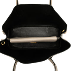 プラダ キュイール ダブル ハンドバッグ ショルダーバッグ 2WAY B2756T ベージュ サフィアーノレザー レディース PRADA 【中古】