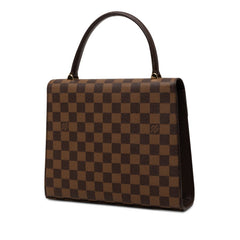 ルイ ヴィトン ダミエ マルゼルブ SPO ハンドバッグ N51379 ブラウン PVC レザー レディース LOUIS VUITTON 【中古】