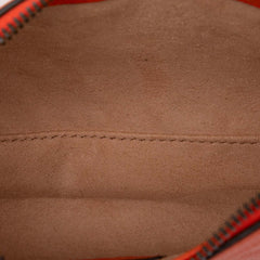 グッチ GGマーモント アフロディーテ ハンドバッグ ワンショルダーバッグ 739076 オレンジ レザー レディース GUCCI 【中古】