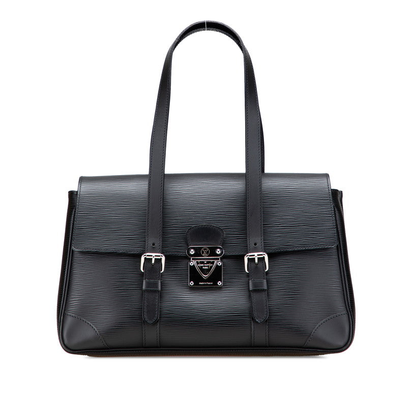 ルイ ヴィトン エピ セギュールMM ハンドバッグ ショルダーバッグ M58862 ノワール ブラック レザー レディース LOUIS VUITTON 【中古】