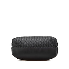 ボッテガヴェネタ イントレチャート ハンドバッグ ビジネスバッグ ブラック レザー メンズ BOTTEGAVENETA 【中古】