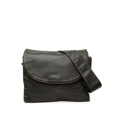 ロエベ アナグラム ショルダーバッグ ブラック レザー レディース LOEWE 中古