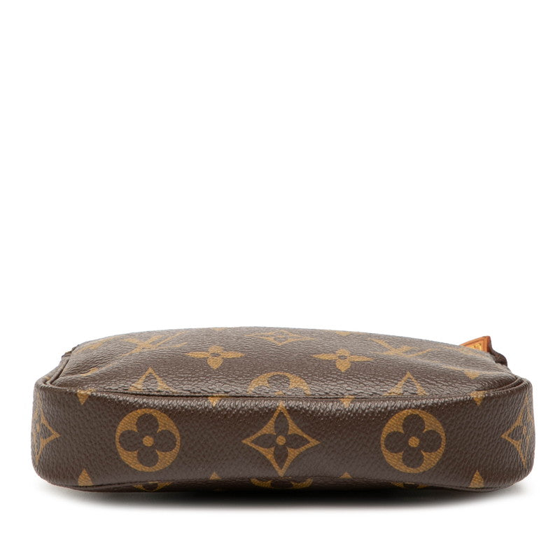ルイ ヴィトン モノグラム アクセソワール ポーチ ミニハンドバッグ M58009 ブラウン PVC レザー レディース LOUIS VUITTON 【中古】