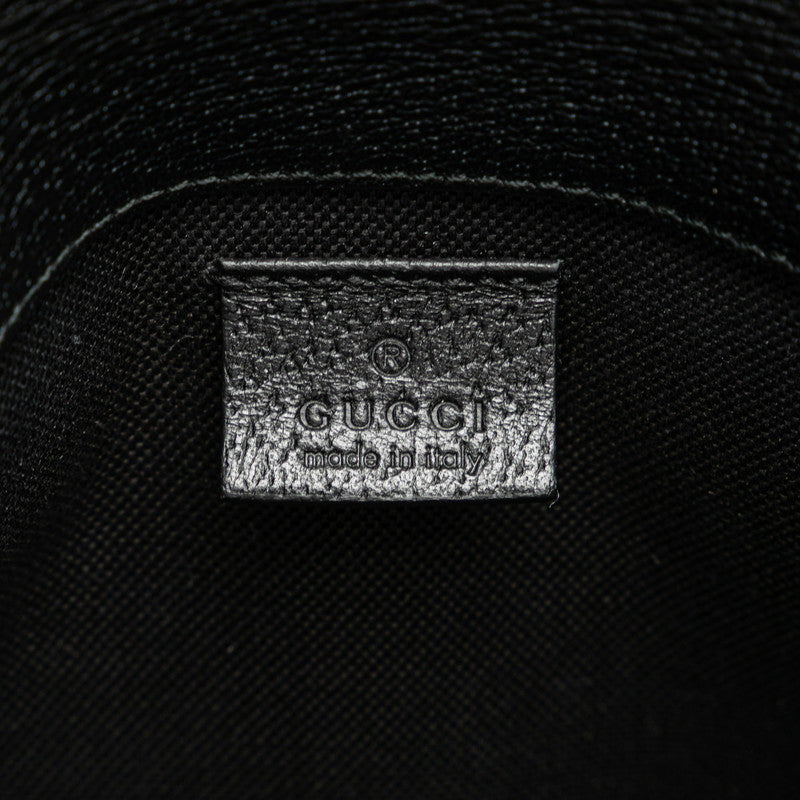 グッチ GGサイケデリック ウエストバッグ ボディバッグ 598113 ブラック マルチカラー PVC レザー レディース GUCCI 【中古】