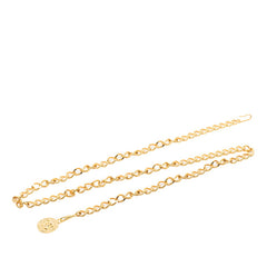 シャネル ヴィンテージ ココマーク チェーン ベルト ゴールド メッキ レディース CHANEL 【中古】