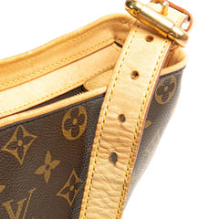 ルイ ヴィトン モノグラム ハドソンGM ショルダーバッグ M40045 ブラウン PVC レザー レディース LOUIS VUITTON 【中古】