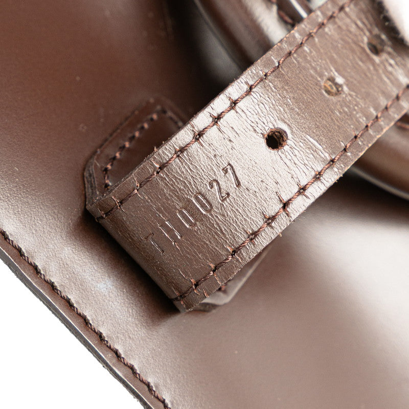 ルイ ヴィトン ダミエ ソーホー リュック バックパック N51132 ブラウン PVC レザー レディース LOUIS VUITTON 【中古】