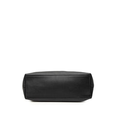 グッチ インターロッキングG ソーホー チェーン トートバッグ ショルダーバッグ 536196 ブラック レザー レディース GUCCI 【中古】