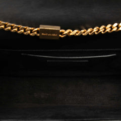 サンローラン ケイト タッセル チェーン ショルダーバッグ 354119 ブラック ゴールド レザー レディース SAINT LAURENT 【中古】