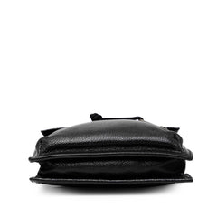 バレンシアガ EXPLORER エクスプローラー スモールポーチ ショルダーバッグ 532298 ブラック レザー メンズ BALENCIAGA 【中古】
