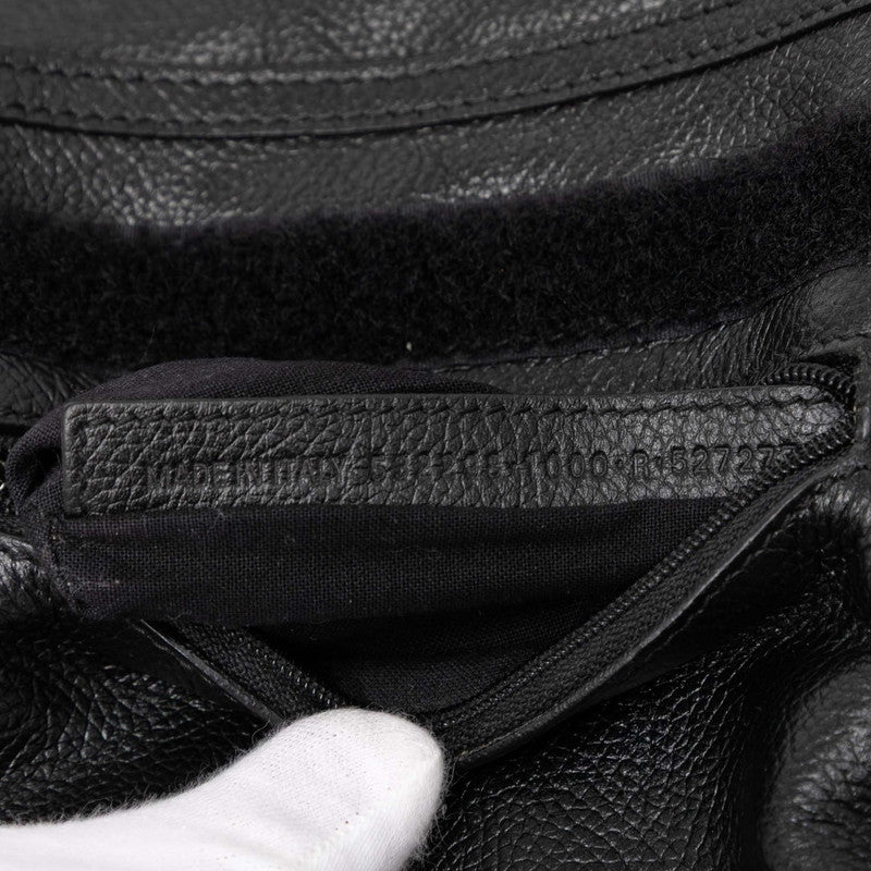 バレンシアガ EXPLORER エクスプローラー スモールポーチ ショルダーバッグ 532298 ブラック レザー メンズ BALENCIAGA 【中古】