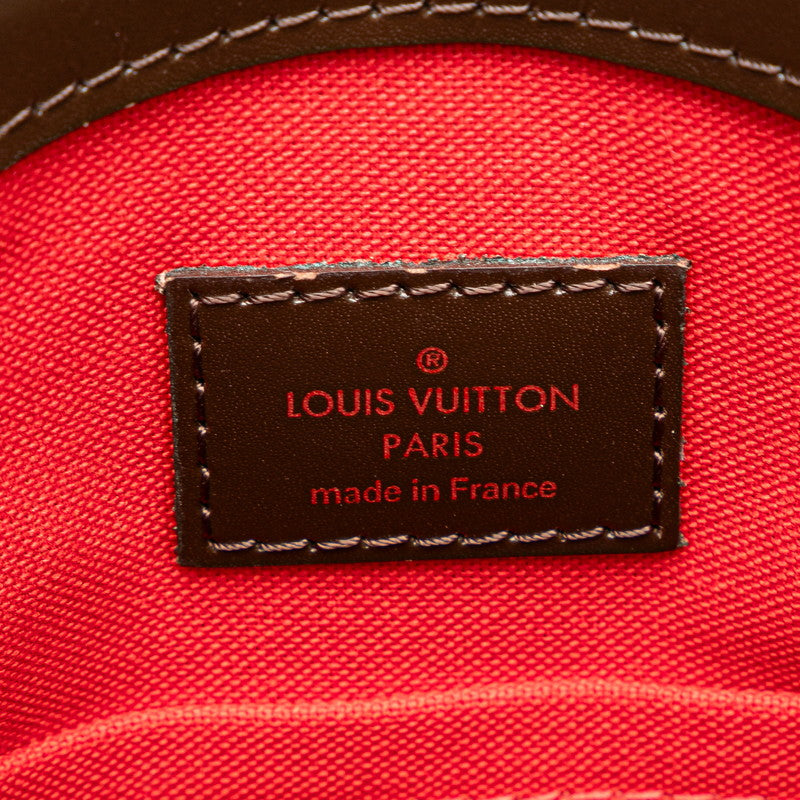 ルイ ヴィトン ダミエ ヴェローナPM ハンドバッグ N41117 ブラウン PVC レザー レディース LOUIS VUITTON 【中古】