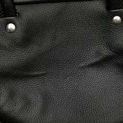 バレンシアガ トライアングル ダッフル ハンドバッグ ショルダーバッグ 2WAY 476975 ブラック レザー レディース BALENCIAGA 【中古】
