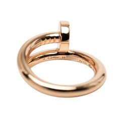 カルティエ ジュスト アン クル リング 指輪 #48 B4225800 K18PG ピンクゴールド 750 レディース CARTIER 【中古】
