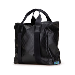 グッチ GGマットクリスタル トートバッグ ショルダーバッグ 2WAY 779816 ブラック PVC レザー メンズ GUCCI 【中古】