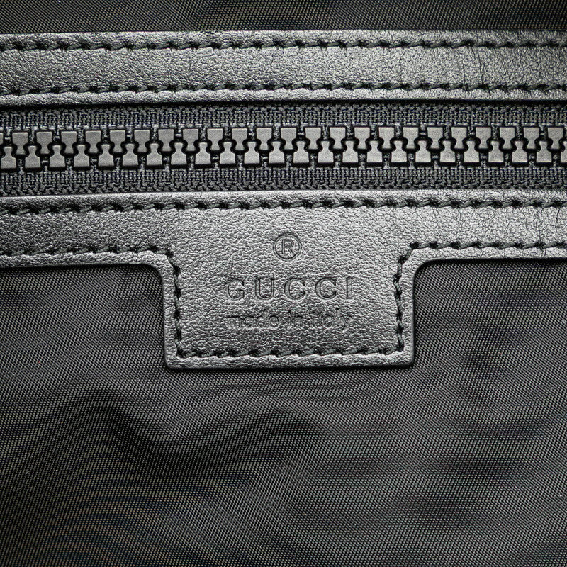 グッチ GGマットクリスタル トートバッグ ショルダーバッグ 2WAY 779816 ブラック PVC レザー メンズ GUCCI 【中古】