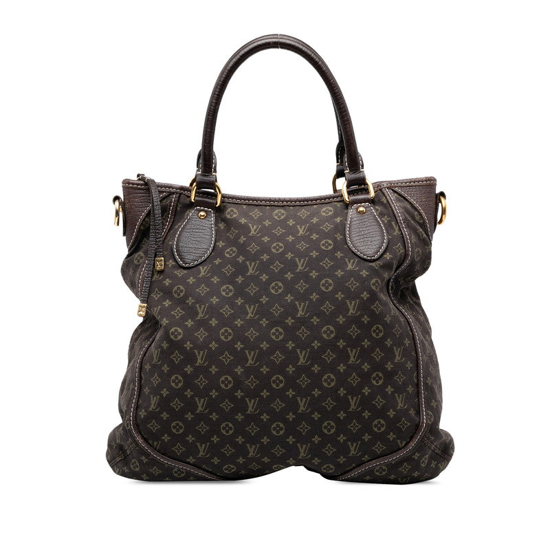 ルイ ヴィトン モノグラム ミニラン ブザス アンジュール ハンドバッグ M95622 ブラウン キャンバス レザー レディース LOUIS VUITTON 【中古】