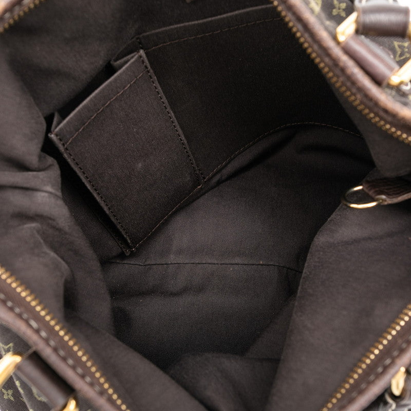 ルイ ヴィトン モノグラム ミニラン ブザス アンジュール ハンドバッグ M95622 ブラウン キャンバス レザー レディース LOUIS VUITTON 【中古】