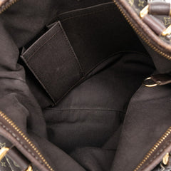 ルイ ヴィトン モノグラム ミニラン ブザス アンジュール ハンドバッグ M95622 ブラウン キャンバス レザー レディース LOUIS VUITTON 【中古】