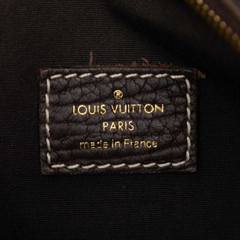 ルイ ヴィトン モノグラム ミニラン ブザス アンジュール ハンドバッグ M95622 ブラウン キャンバス レザー レディース LOUIS VUITTON 【中古】