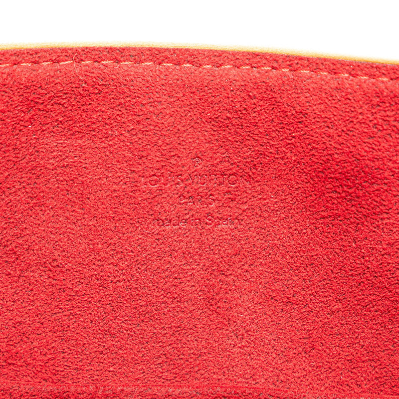 ルイ ヴィトン モノグラム グリート ハンドバッグ トートバッグ M55210 ブラウン PVC レザー レディース LOUIS VUITTON 【中古】