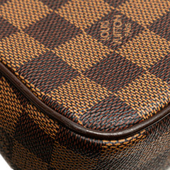 ルイ ヴィトン ダミエ レコレータ ハンドバッグ ショルダーバッグ N51299 ブラウン PVC レザー レディース LOUIS VUITTON 【中古】