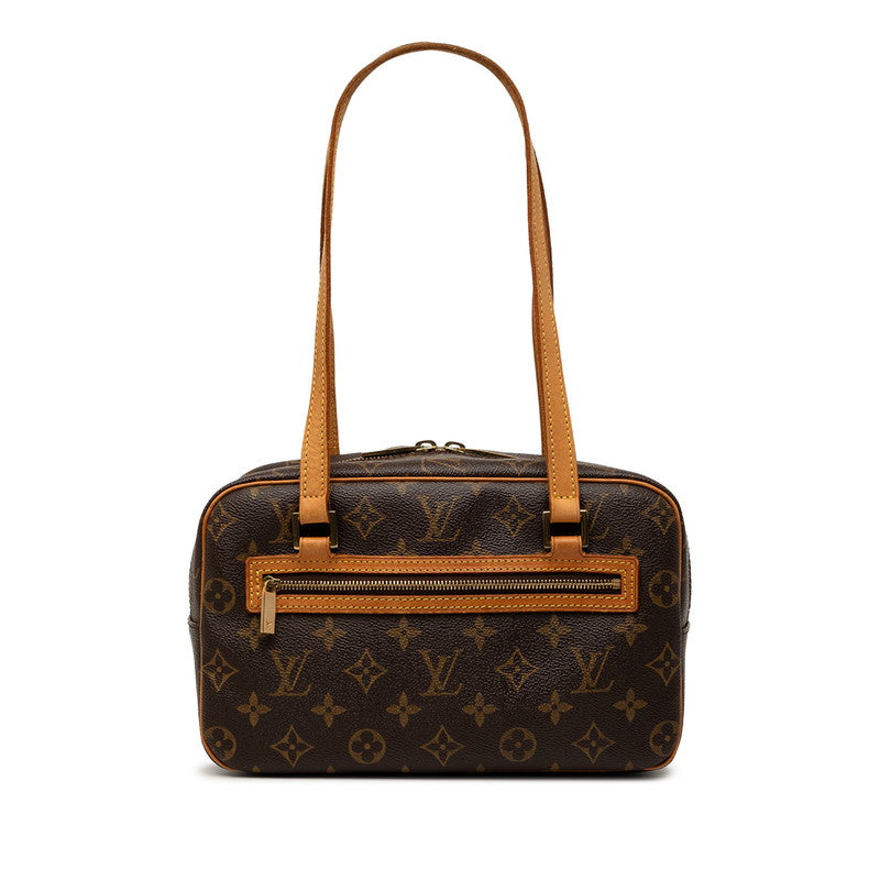 ルイ ヴィトン モノグラム シテMM ハンドバッグ ショルダーバッグ M51182 ブラウン PVC レザー レディース LOUIS VUITTON 【中古】