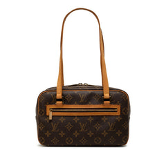 ルイ ヴィトン モノグラム シテMM ハンドバッグ ショルダーバッグ M51182 ブラウン PVC レザー レディース LOUIS VUITTON 【中古】