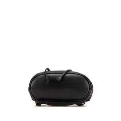 グッチ GGマーモント リュック バックパック 528129 ブラック レザー レディース GUCCI 【中古】