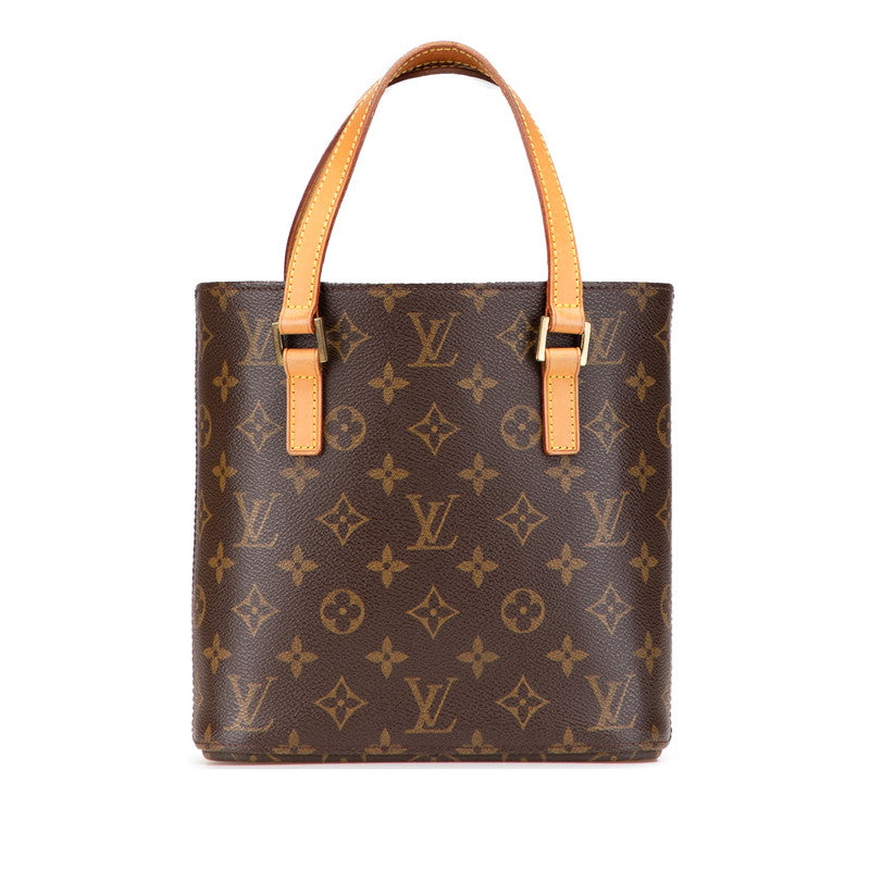 ルイ ヴィトン モノグラム ヴァヴァンPM ハンドバッグ トートバッグ M51172 ブラウン PVC レザー レディース LOUIS VUITTON 【中古】