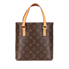 ルイ ヴィトン モノグラム ヴァヴァンPM ハンドバッグ トートバッグ M51172 ブラウン PVC レザー レディース LOUIS VUITTON 【中古】