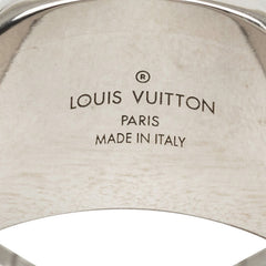 ルイ ヴィトン モノグラム シグネットリング リング 指輪 M62488 シルバー メタル レディース LOUIS VUITTON 中古