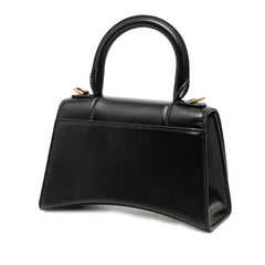 バレンシアガ アワーグラス ハンドバッグ ショルダーバッグ 2WAY 592833 ブラック レザー レディース BALENCIAGA 【中古】