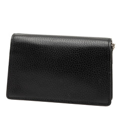 グッチ ディオニュソス チェーンショルダーバッグ 476432 ブラック レザー レディース GUCCI 【中古】