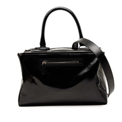 ジバンシー パンドラ ハンドバッグ ショルダーバッグ 2WAY ブラック パテントレザー レディース Givenchy 【中古】