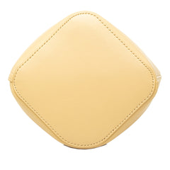 ロエベ ペブル バケットバッグ ミニ ハンドバッグ 2WAY ショルダーバッグ イエロー系 レザー レディース LOEWE 中古