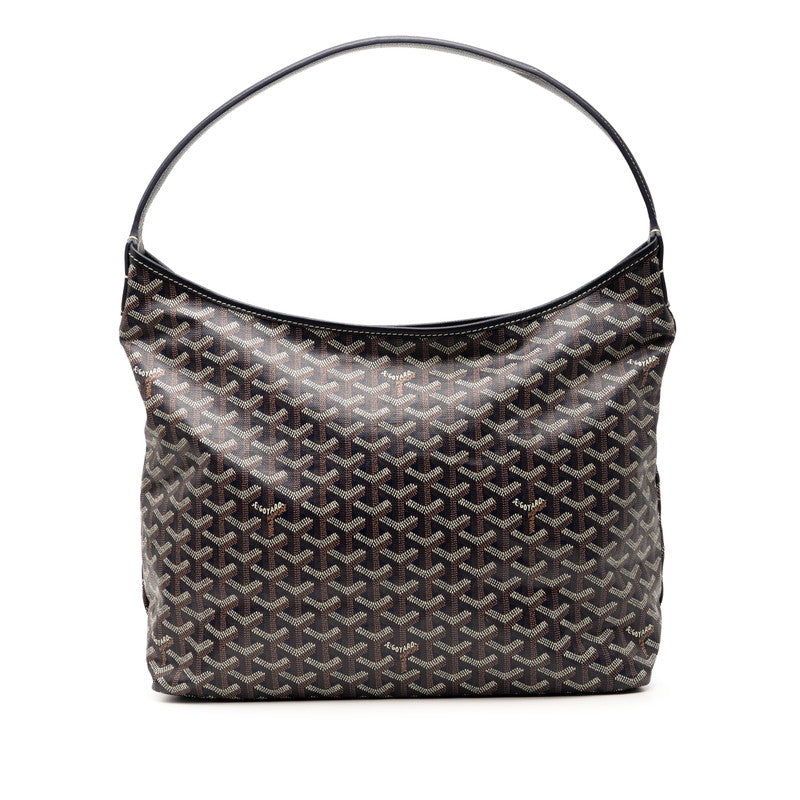 ゴヤール ボエム ホーボー トートバッグ ショルダーバッグ ブルー PVC レザー レディース GOYARD 【中古】