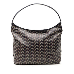 ゴヤール ボエム ホーボー トートバッグ ショルダーバッグ ブルー PVC レザー レディース GOYARD 【中古】