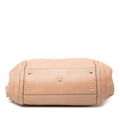 グッチ バンブー タッセル ショルダーバッグ 269949 ピンクベージュ レザー レディース GUCCI 【中古】