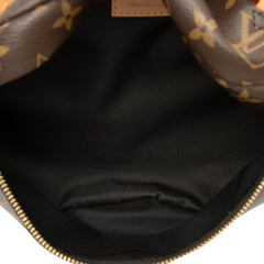 ルイ ヴィトン モノグラム バムバック ボディバッグ ウエストバッグ M43644 ブラウン PVC レザー レディース LOUIS VUITTON 【中古】