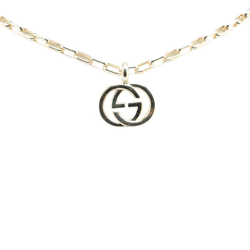 グッチ インターロッキングG ネックレス SV925 シルバー メンズ GUCCI 【中古】