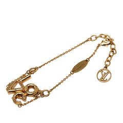 ルイ ヴィトン LV&ME LOVE ブレスレット M62844 ゴールド メッキ レディース LOUIS VUITTON 【中古】