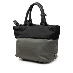 プラダ ハンドバッグ ショルダーバッグ 2WAY 1BG521 ブラック グレー ナイロン レディース PRADA 【中古】